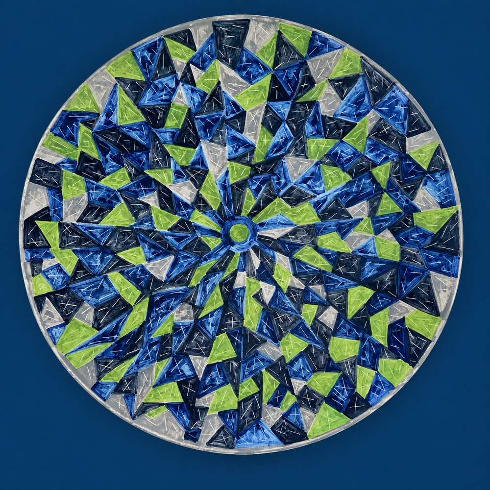 Ceramic artwork from Musical Flowers