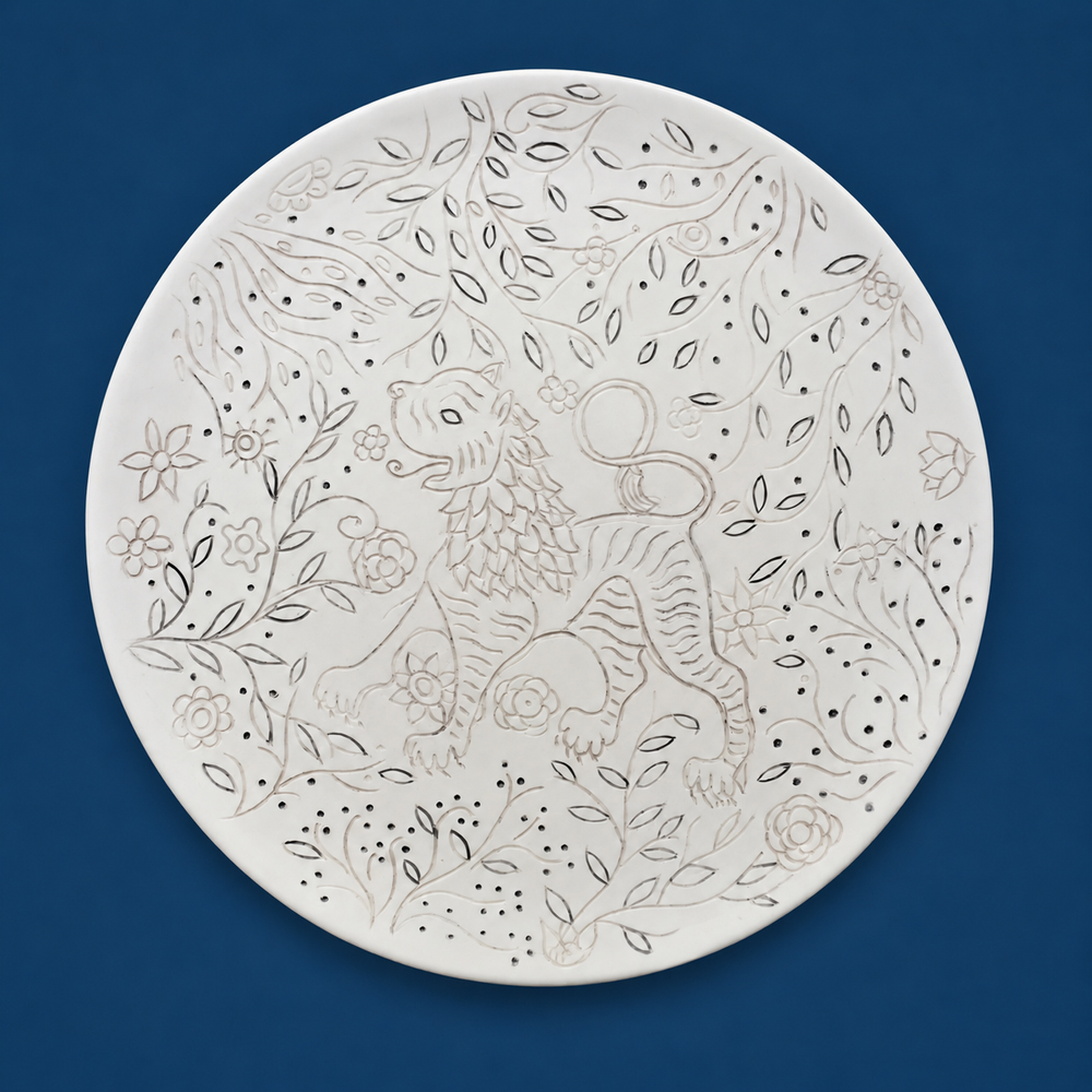 Ceramic artwork from White